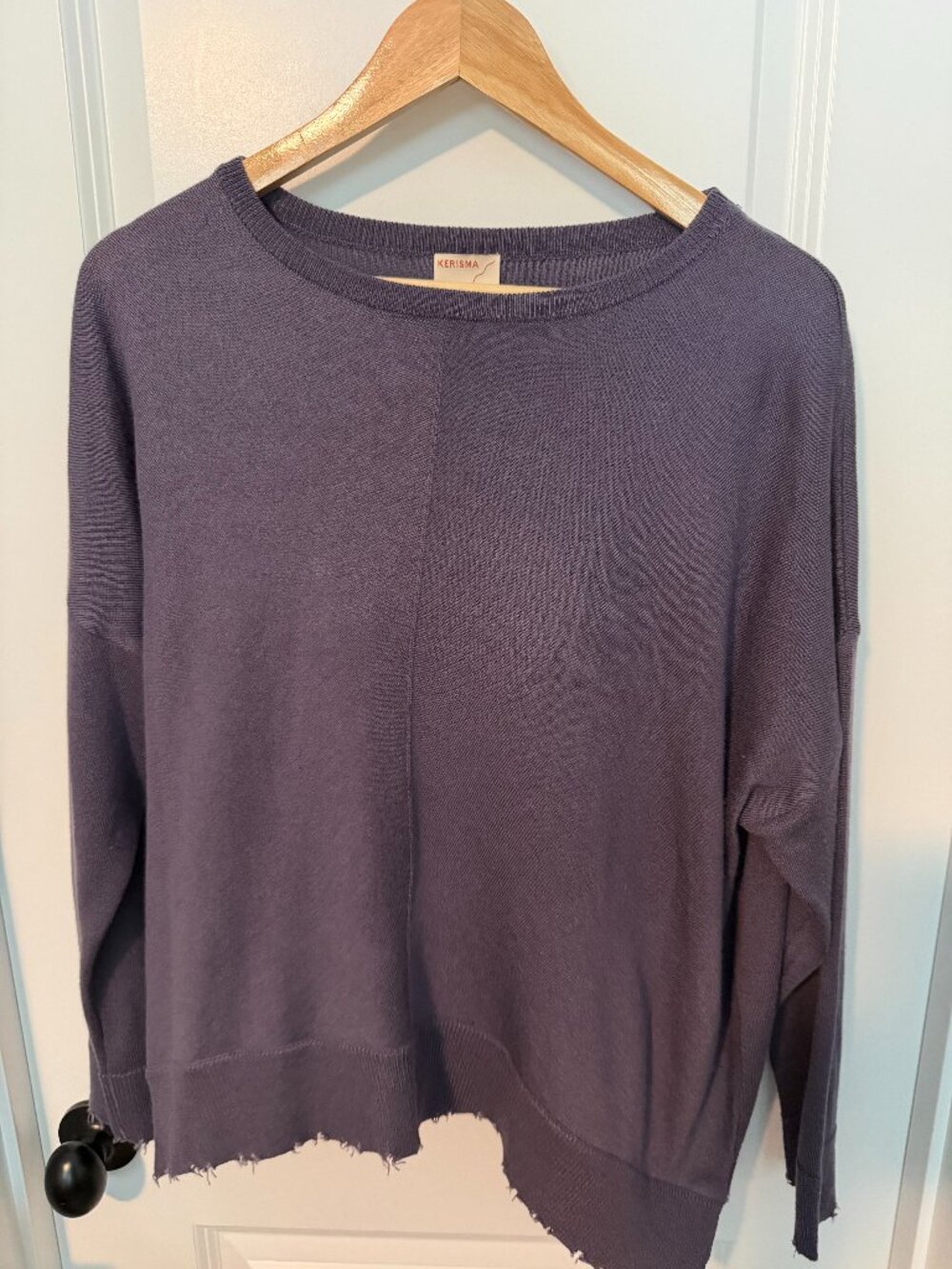 Kerisma S/M raw hem sweater